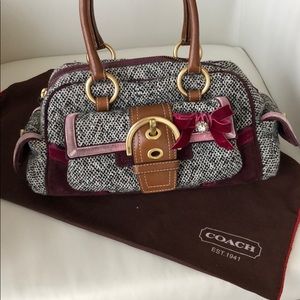 Coach Soho Tweed Limited Edition Purse